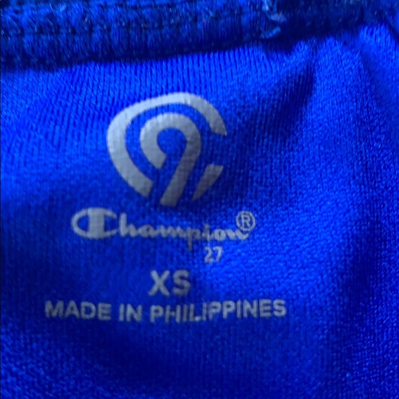 Champion blue Athletic shorts. - Picture 2 of 2